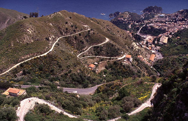 Road up to Castelmonte