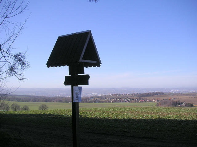 Blick nach Dresden