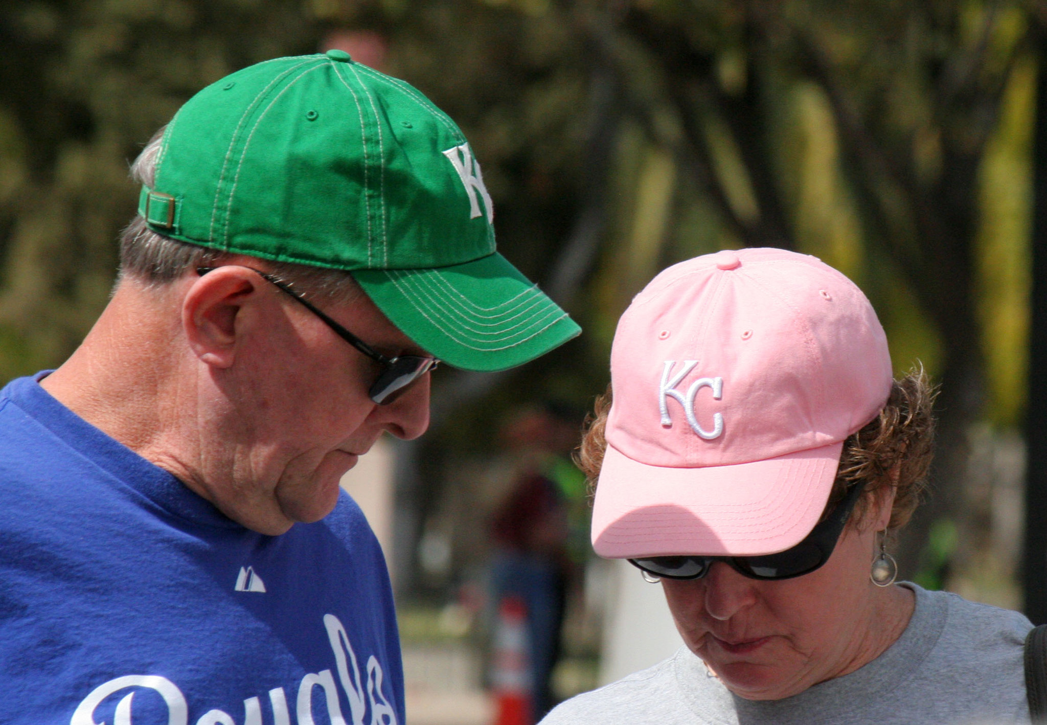 Royals Fans at Hohokam Stadium (9799)