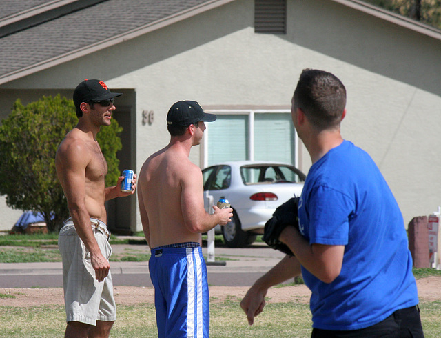 In The Parking Lot For Hohokam Stadium (9777)