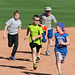 Kids Running The Bases at Hohokam Stadium (0714)