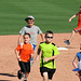 Kids Running The Bases at Hohokam Stadium (0717)