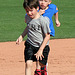 Kids Running The Bases at Hohokam Stadium (0726)