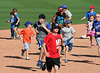 Kids Running The Bases at Hohokam Stadium (0846)