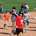 Kids Running The Bases at Hohokam Stadium (0846)