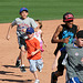 Kids Running The Bases at Hohokam Stadium (0850)
