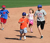 Kids Running The Bases at Hohokam Stadium (0852)