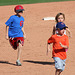 Kids Running The Bases at Hohokam Stadium (0853)
