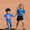 Kids Running The Bases at Hohokam Stadium (0860)