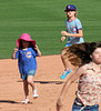 Kids Running The Bases at Hohokam Stadium (0737)