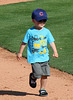 Kids Running The Bases at Hohokam Stadium (0813)