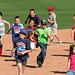 Kids Running The Bases at Hohokam Stadium (0776)