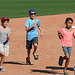 Kids Running The Bases at Hohokam Stadium (0784)