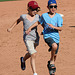 Kids Running The Bases at Hohokam Stadium (0786)
