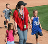 Kids Running The Bases at Hohokam Stadium (0791)