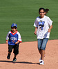 Kids Running The Bases at Hohokam Stadium (0792)