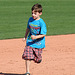 Kids Running The Bases at Hohokam Stadium (0797)