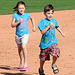 Kids Running The Bases at Hohokam Stadium (0801)