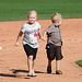 Kids Running The Bases at Hohokam Stadium (0807)