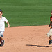 Kids Running The Bases at Hohokam Stadium (0831)