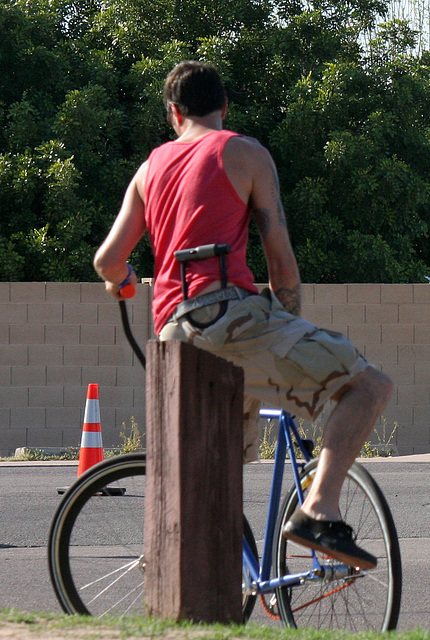 Postgame Bicyclist (0886)