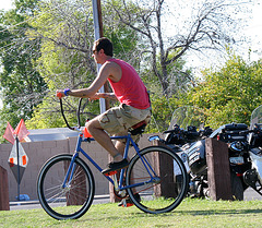 Postgame Bicyclist (0893)