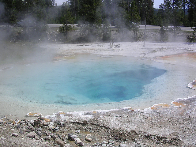 blaue, heiße Tiefe