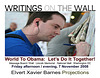 WritingsOnTheWall.ObamaMessageBoard.Lincoln.WDC.7nov08