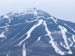 La face nord de Jay Peak (Vermont)