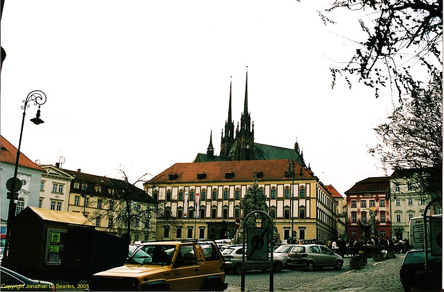 Zelny Trh "Cabbage Market" Square Near Cathedral, Brno, Moravia(CZ), 2005