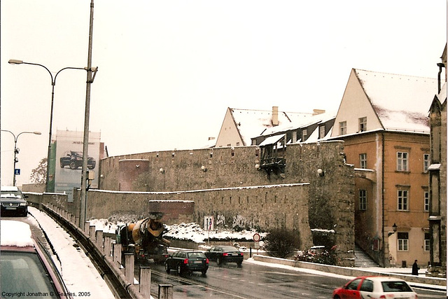 City Wall, Bratislava, Slovakia, 2005