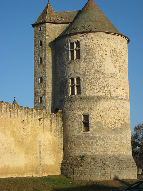 Château de Blandy - La tour des archives