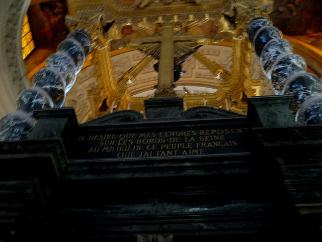 Paris, Hotel des Invalides, Église du Dôme, back of the high altar (1)