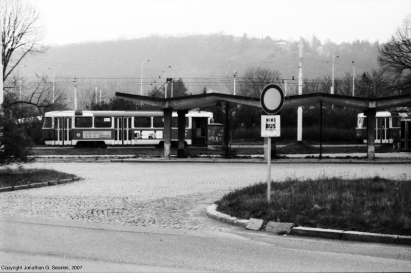 Nadrazi Branik Tram Stop, Prague, CZ, 2007