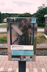 Ticket Machine, Faxe Ladeplads Station, Fakse, Denmark, 2007