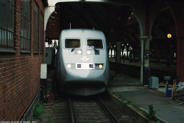 X2000 Tilt Train In Malmo Station, Malmo, Sweden, 2007