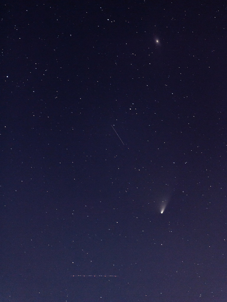 Panstarrs & Andromeda