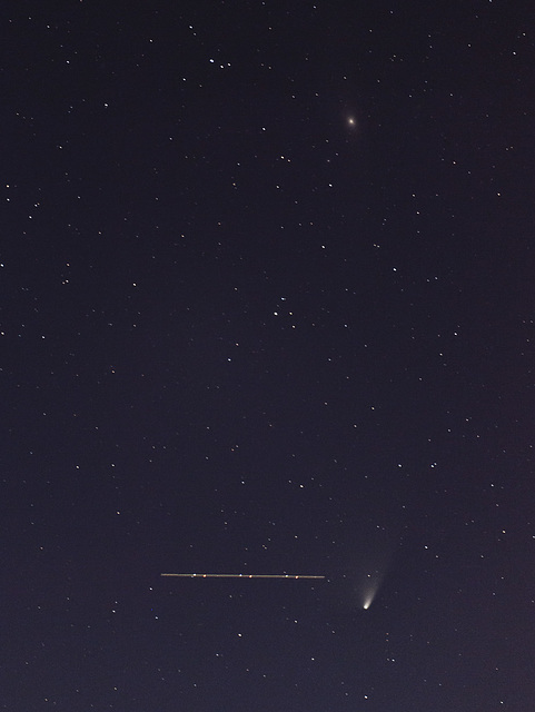 Panstarrs & Andromeda