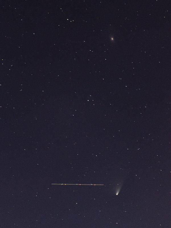 Panstarrs & Andromeda