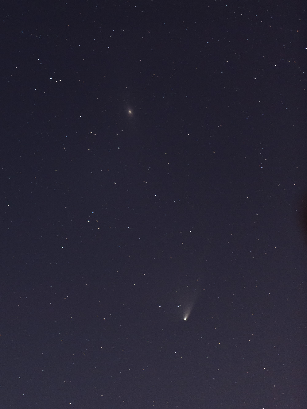 Panstarrs & Andromeda