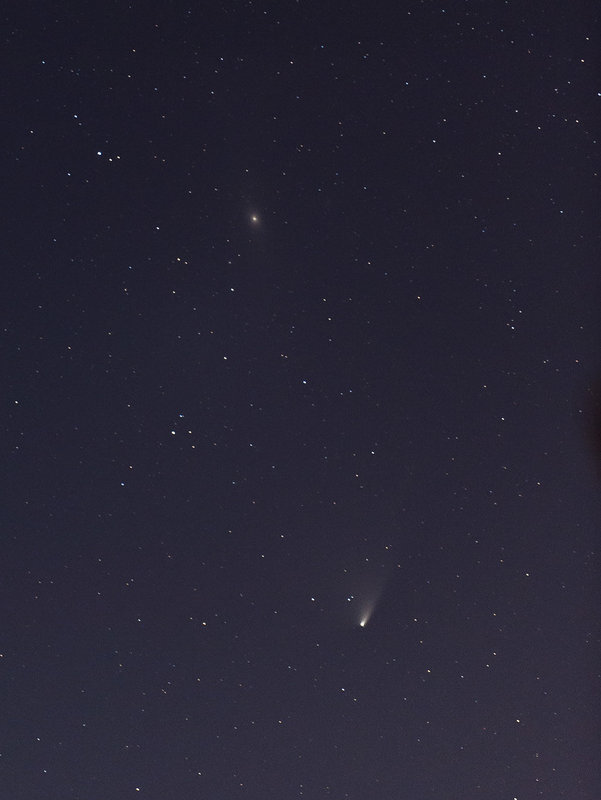 Panstarrs & Andromeda