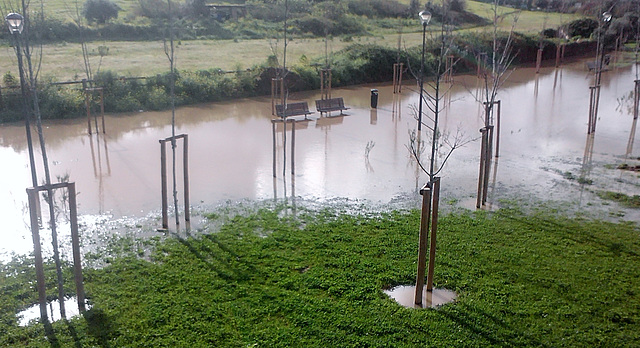 There has been too much rain in Benfica