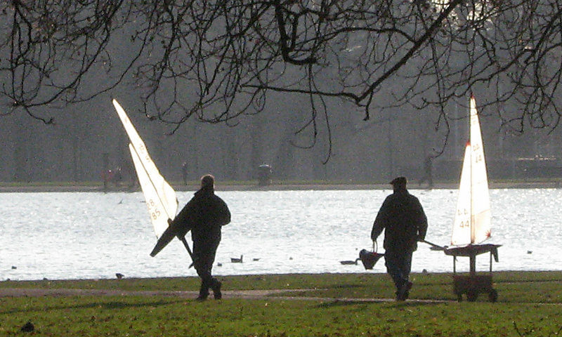 Men and boats