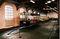 DPP #90, Prague Public Transport Museum, Stresovice, Prague, CZ, 2005