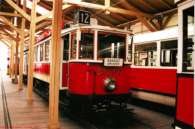 DPP #2294, Prague Public Transport Museum, Stesovice, Prague, CZ, 2005