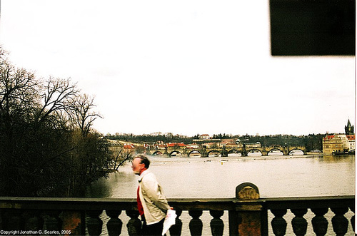 Prague Bridges From Most Legii, Prague, CZ, 2005