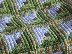 Detail on Yvonne's quilt