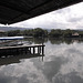 Lancha sur reflets aquatique / Lancha on wet reflection.