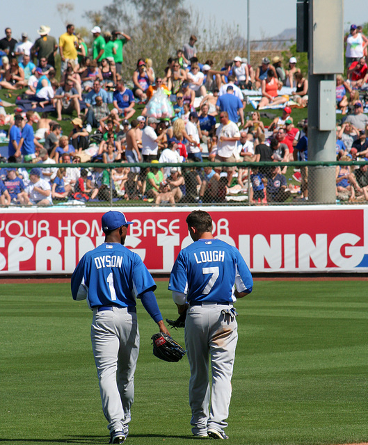 Jarrod Dyson & David Lough (0129)