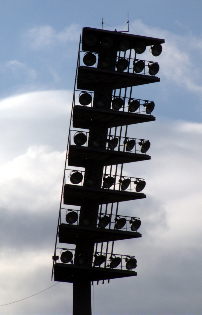 Flutlicht Erzgebirgsstadion